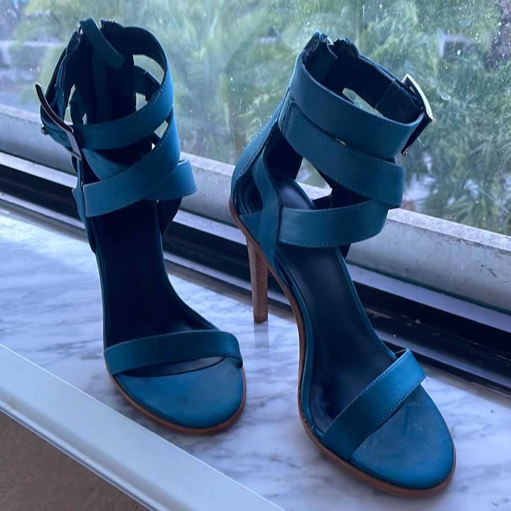 Tibi Magenta Heels